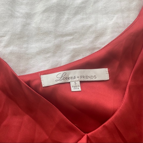 Lovers + Friends Asymmetrical Ruffle Mini Dress - Picture 4 of 5